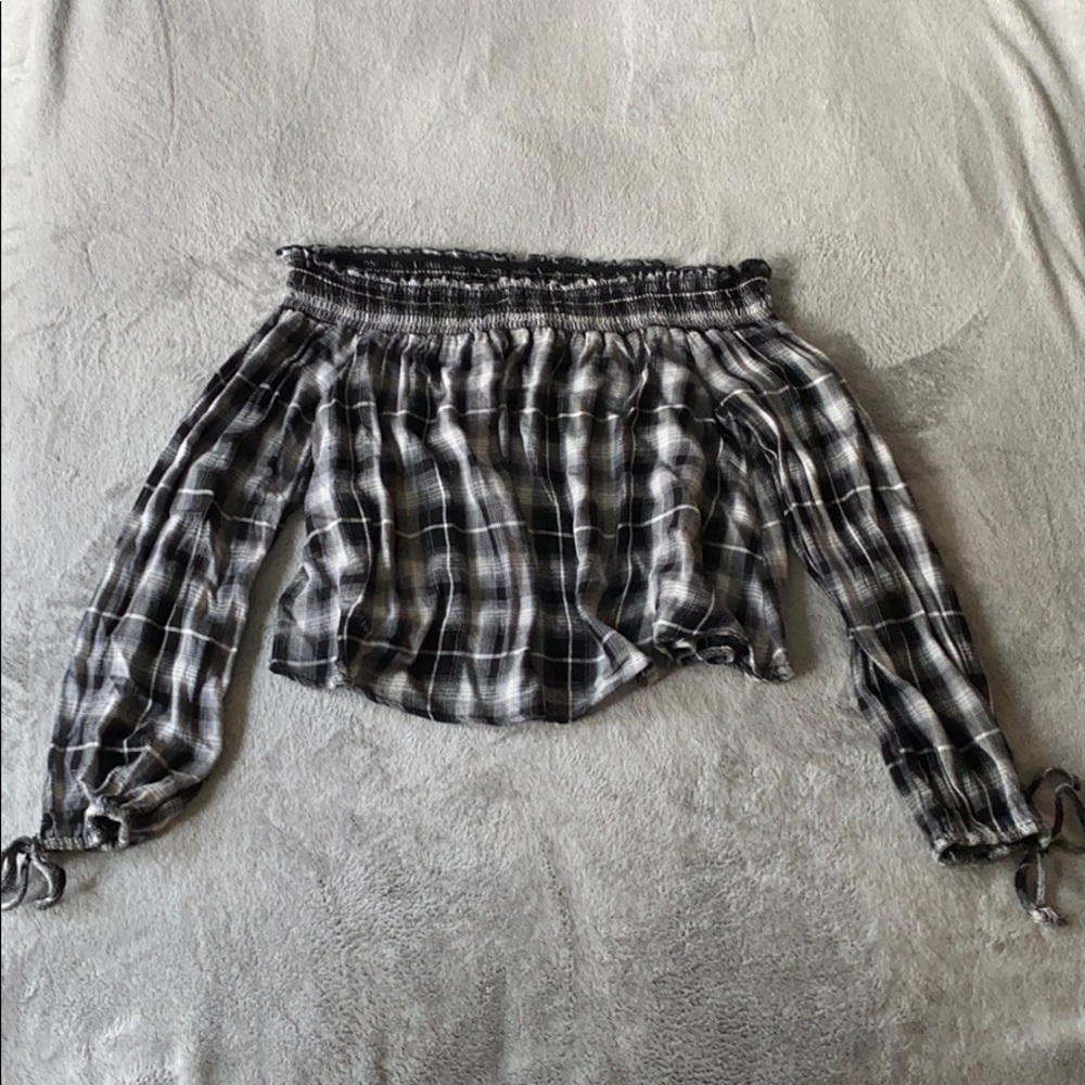 Off the shoulder shirt